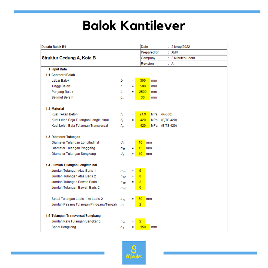 Balok Kantilever