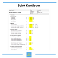 Balok Kantilever