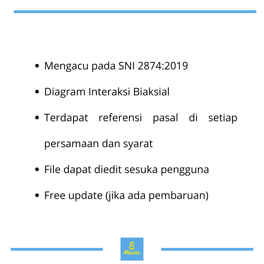 Kolom SRPMM (Persegi dan Persegi Panjang)